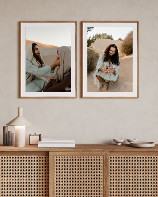 Print: Healer Framed Linen Set